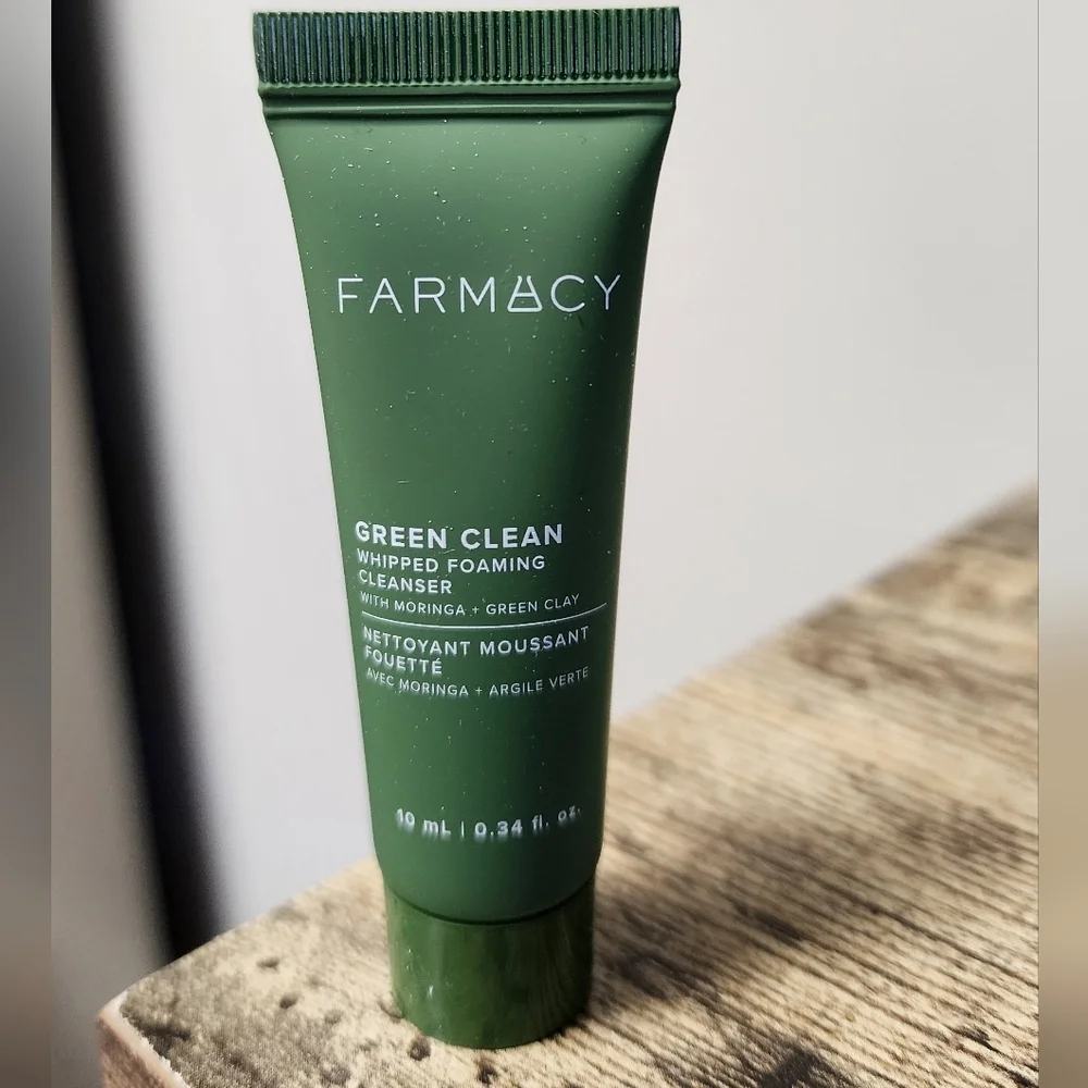 Farmacy Green Clean Whipped Foaming Cleanser New 10 Ml